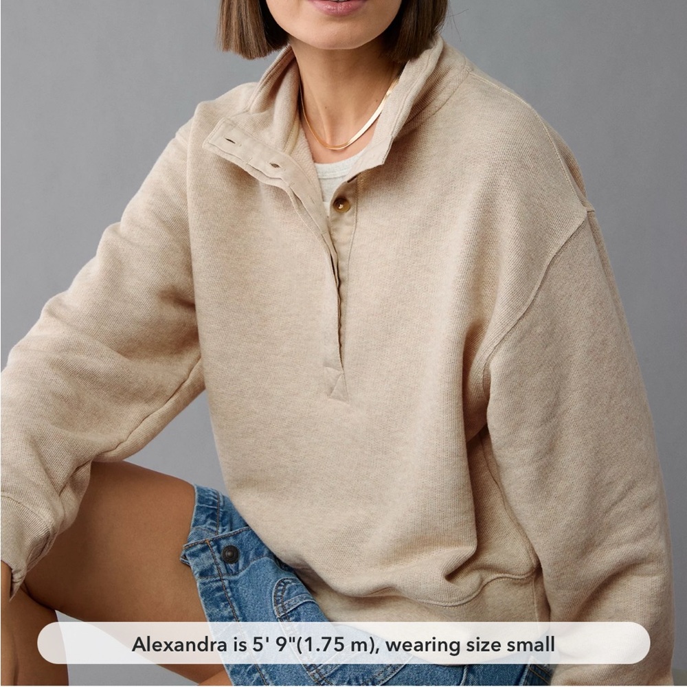 AE Henley Sweatshirt